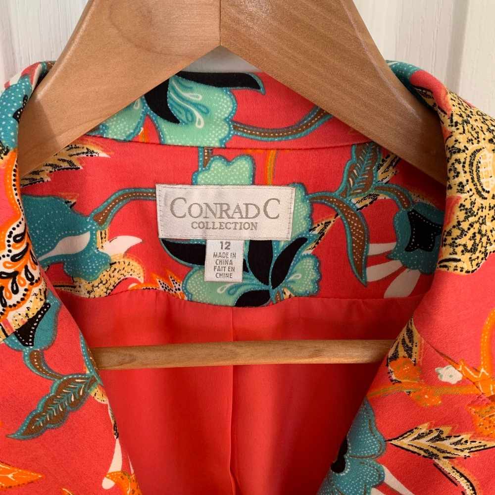 Vibrant Floral Women's Blazer